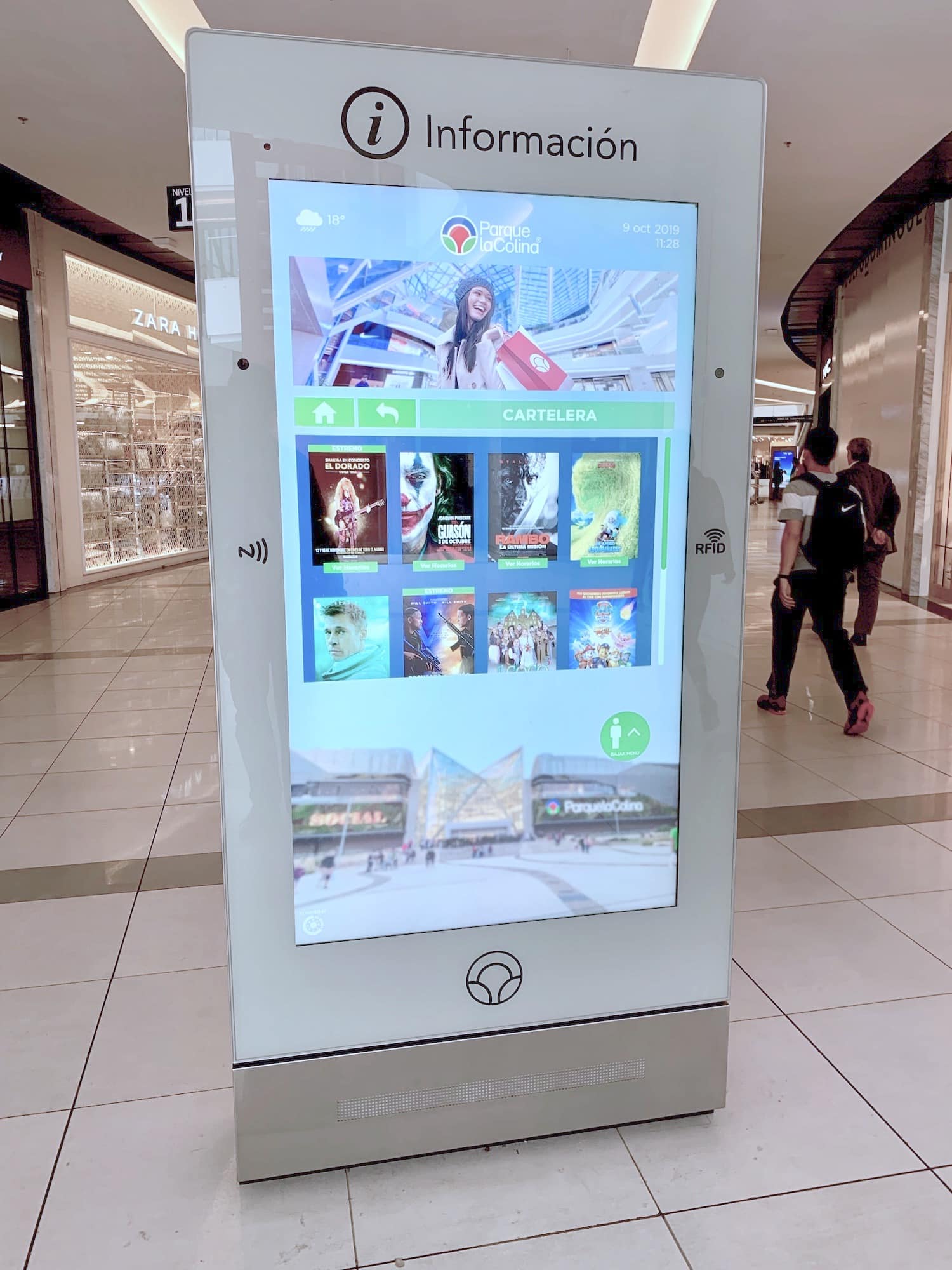 Digital signage by Telelogos and ViaDirect