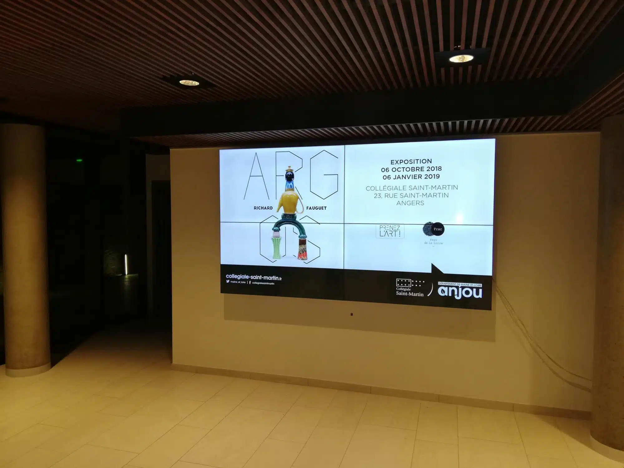 Affichage dynamique au sein d'une collectivité