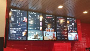 Menu Board Affichage Dynamique multi écran