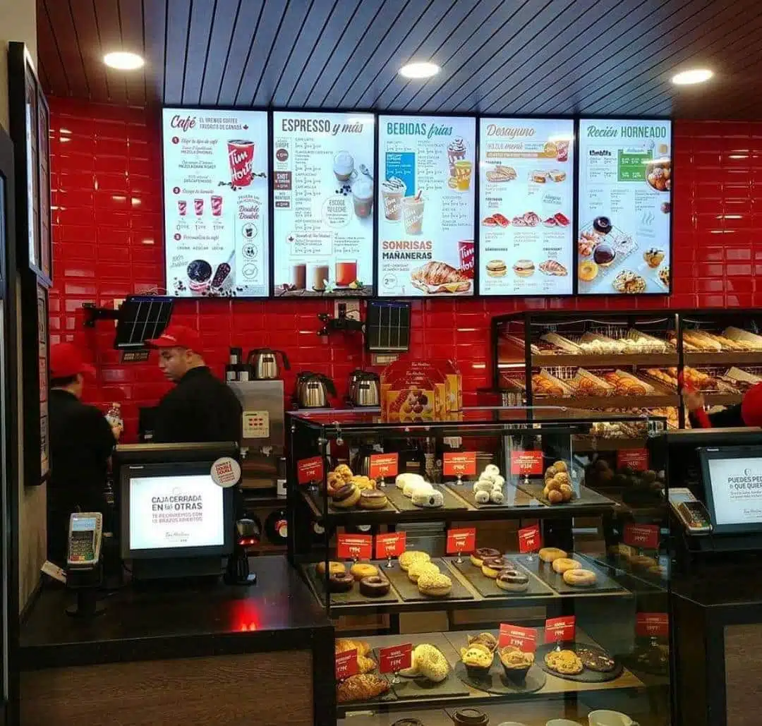 Network Digital Menu Board - Tim Hortons (1)