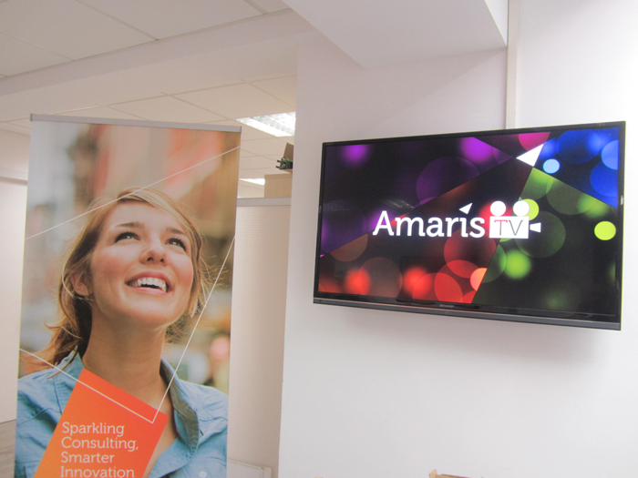 AmarisTV client affichage dynamique de Telelogos