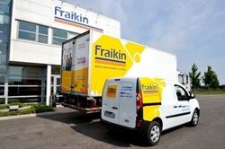 Véhicules Fraikin équipés en terminaux gérés par le MDM Clyd