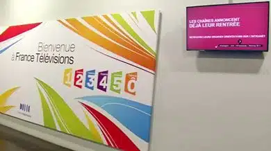 Exemple d'affichage dynamique chez France Télévision