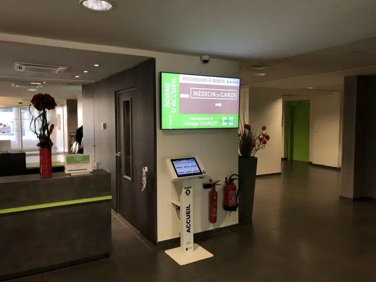 Affichage dynamique dans le secteur médical
