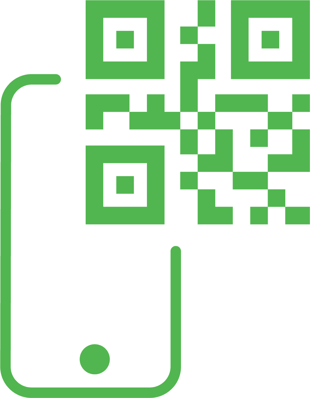 Icone QR Code vert Meeting4Display