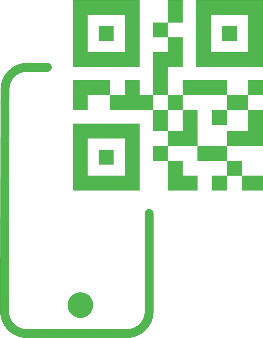 Icone QR Code vert Meeting4Display