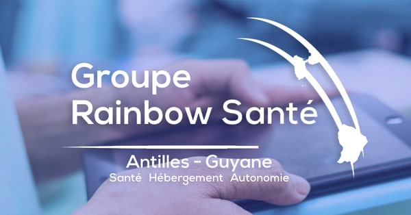 Visuel Groupe Rainbow Santé client Telelogos