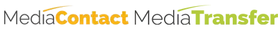 Logo MediaContact et MediaTransfer par Telelogos