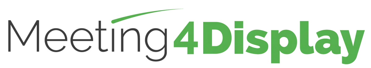 Logo Meeting4Display - Logiciel de gestion et réservation d'espaces de travail