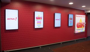 Affichage dynamique pour capter l'attention
