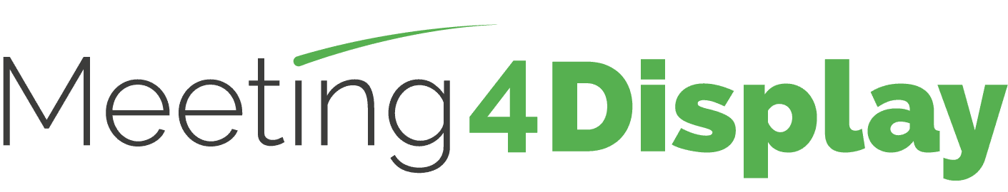 Logo Meeting4Display logiciel de gestion d'espaces de travail