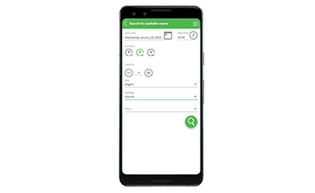 Application réservation de salle sur smartphone