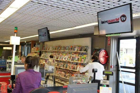 synchronisation multi écran affichage dynamique retail