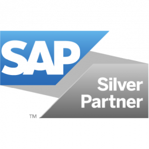 Logo SAP Silver Partner pour l'affichage dynamique dans l'industrie