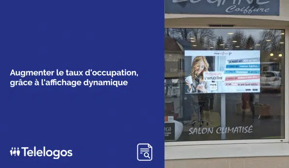 L'affichage dynamique en salon de coiffure