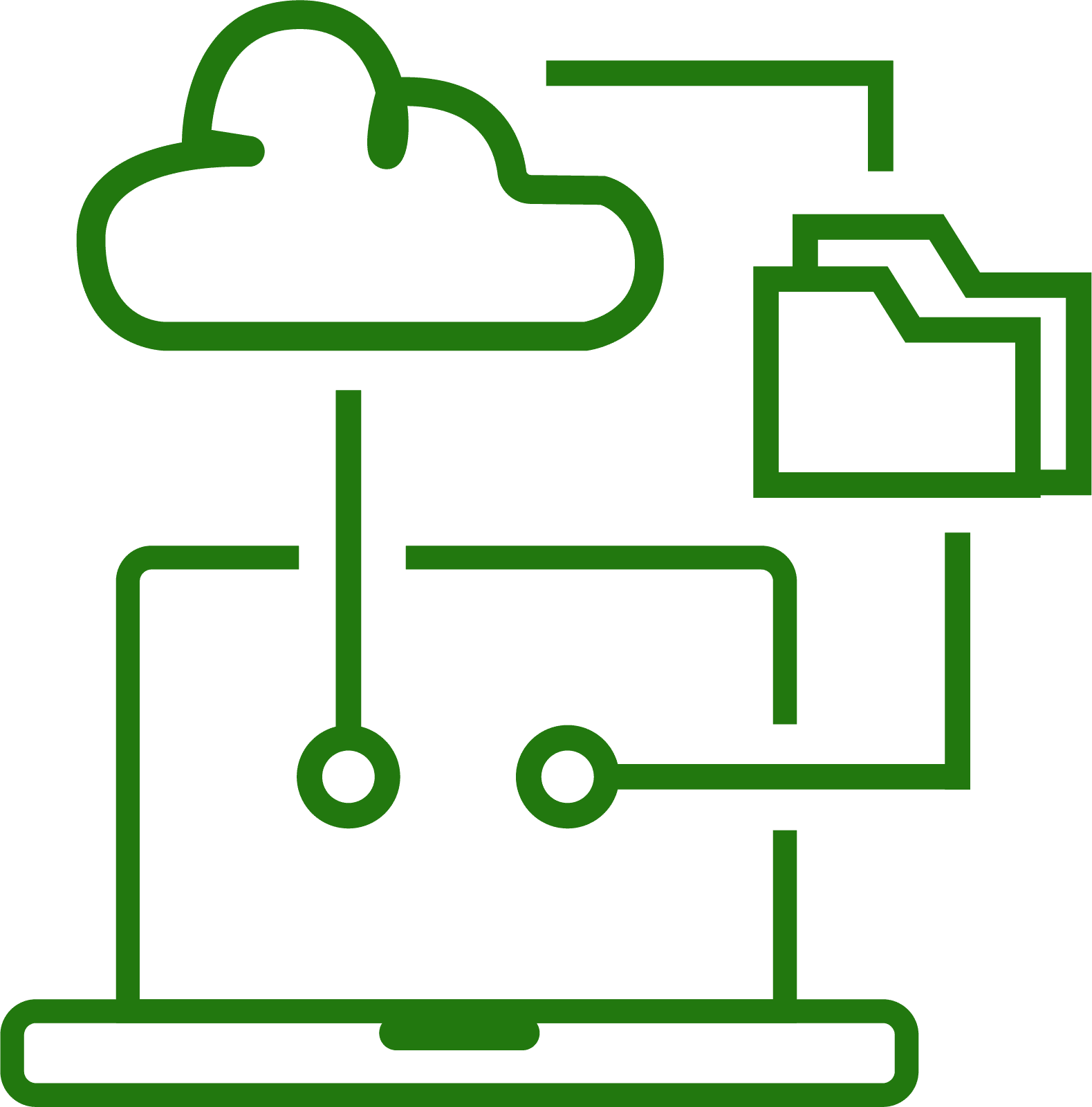 Cloud et Green Signage