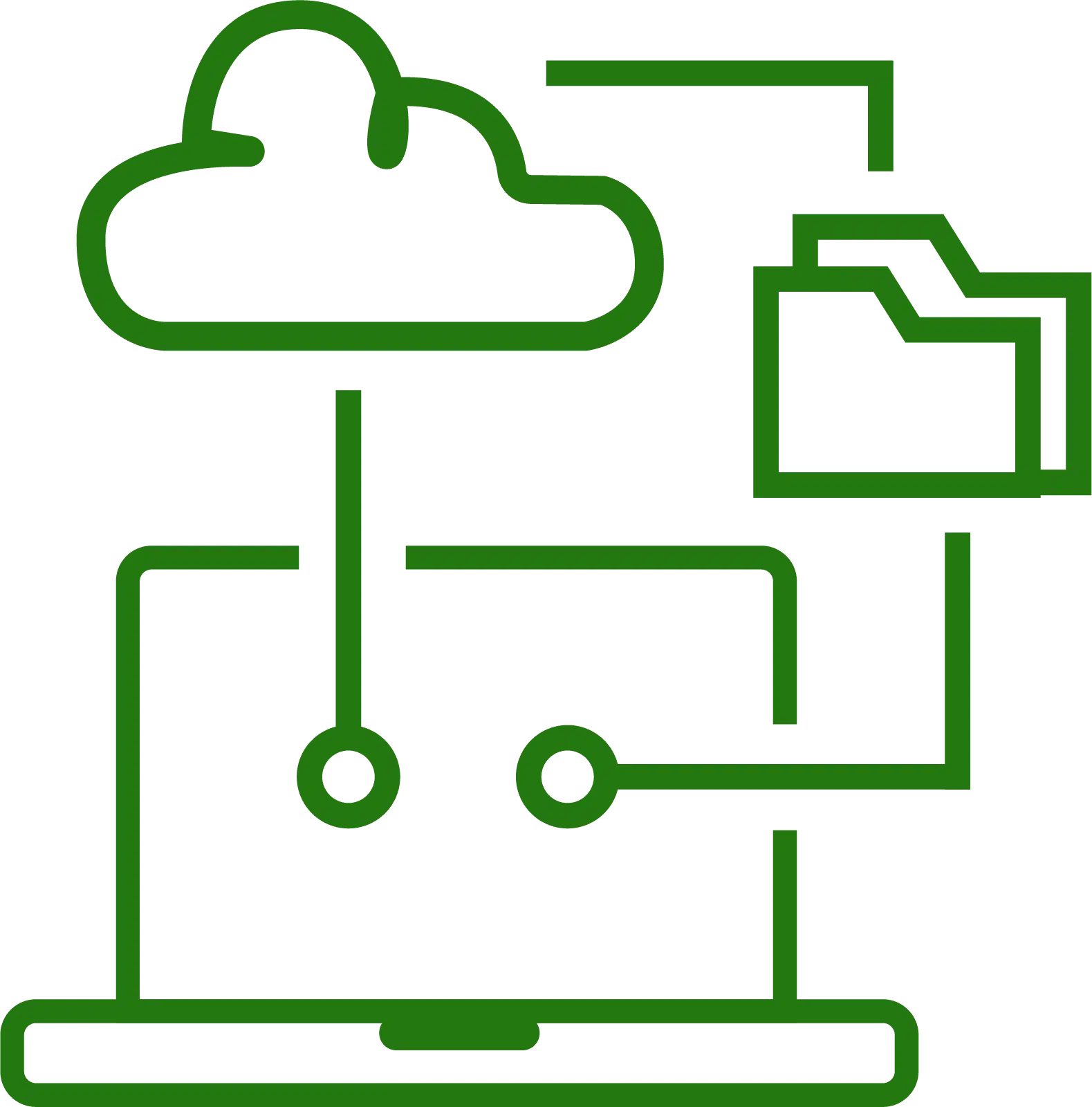 Cloud et Green Signage