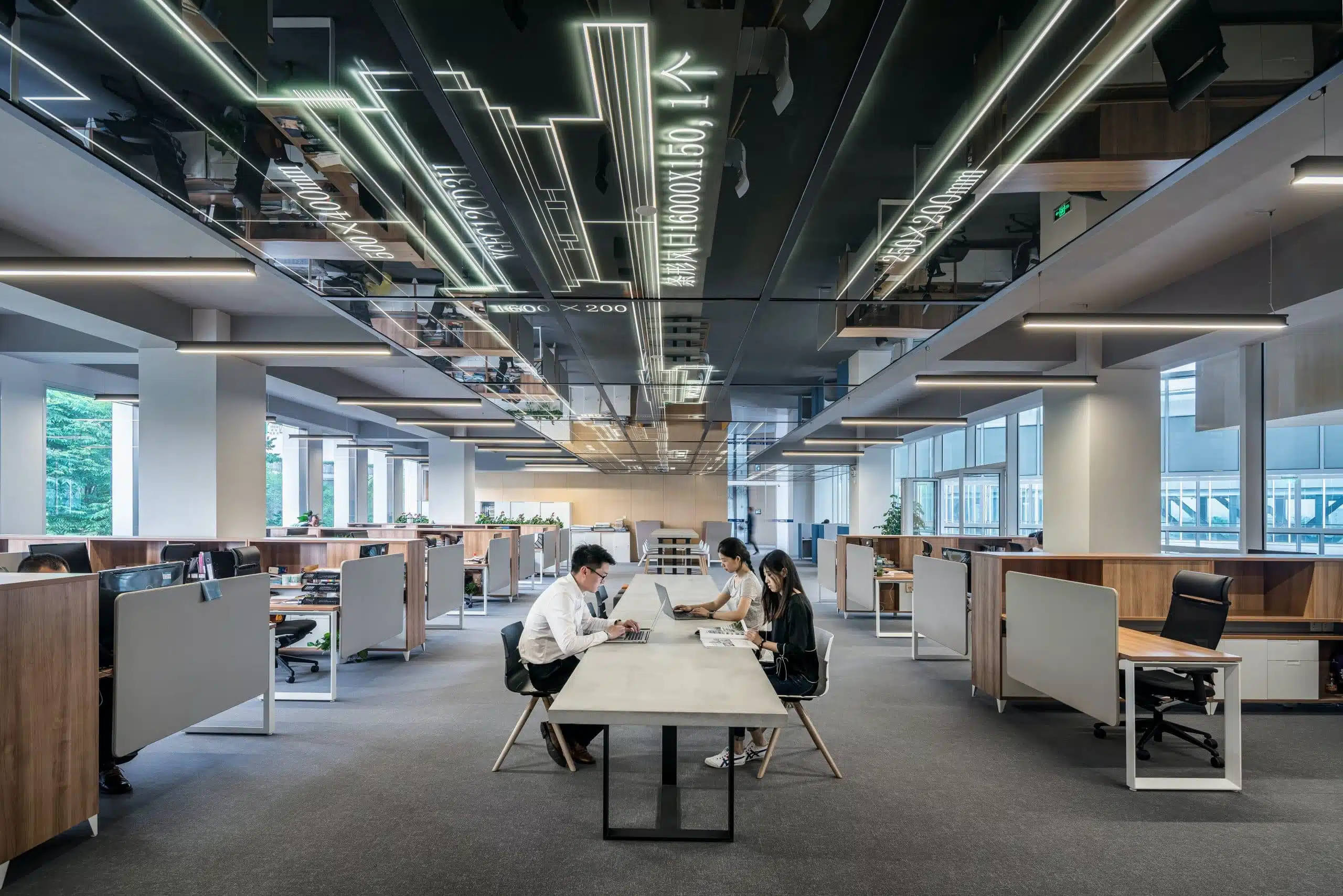 Travail en flex office au sein d'une stratégie de smart building