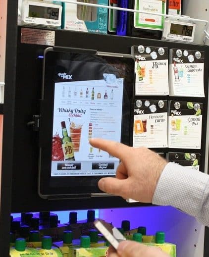 Tablette en mode COSU permettant une expérience utilisateur simple et sécurisée pour les clients