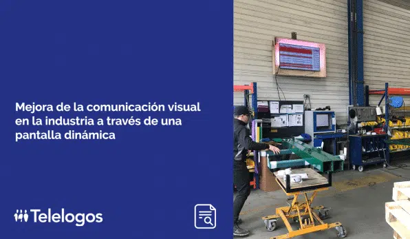 Mejora de la comunicación visual en la industria a través de una pantalla dinámica