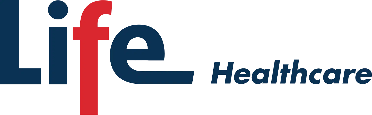 Logo Life Healthcare client affichage dynamique de Telelogos 