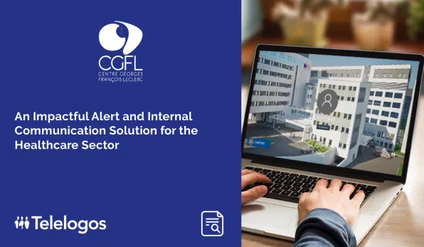 An impactful alert and internal communication solution for the healthcare sector.