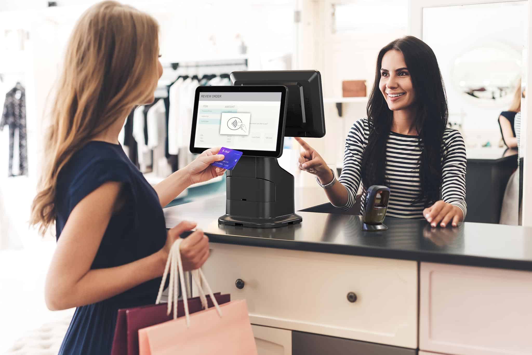 TPV sécurisé pour le paiement  dans le secteur du retail 