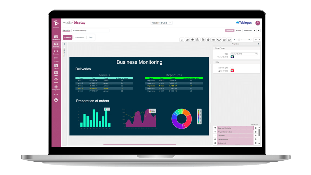 Création d'un dashboard Obeya