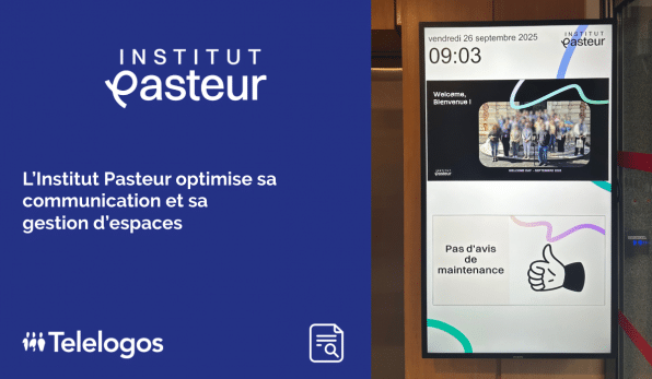 L’Institut Pasteur optimise sa communication et sa gestion d’espaces