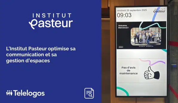 L’Institut Pasteur optimise sa communication et sa gestion d’espaces